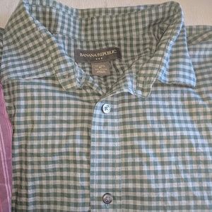 Banana republic long sleeve men's shirts